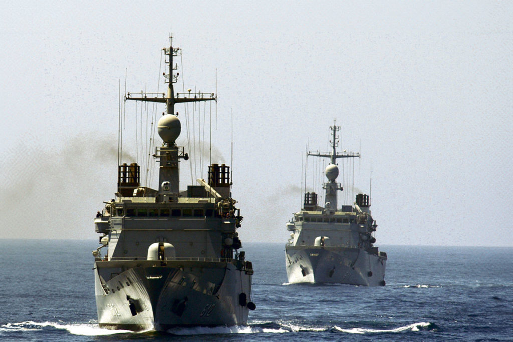 Marruecos maniobras navales Canarias