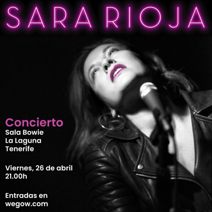 Sara Rioja presenta en concierto los temas de su próximo disco