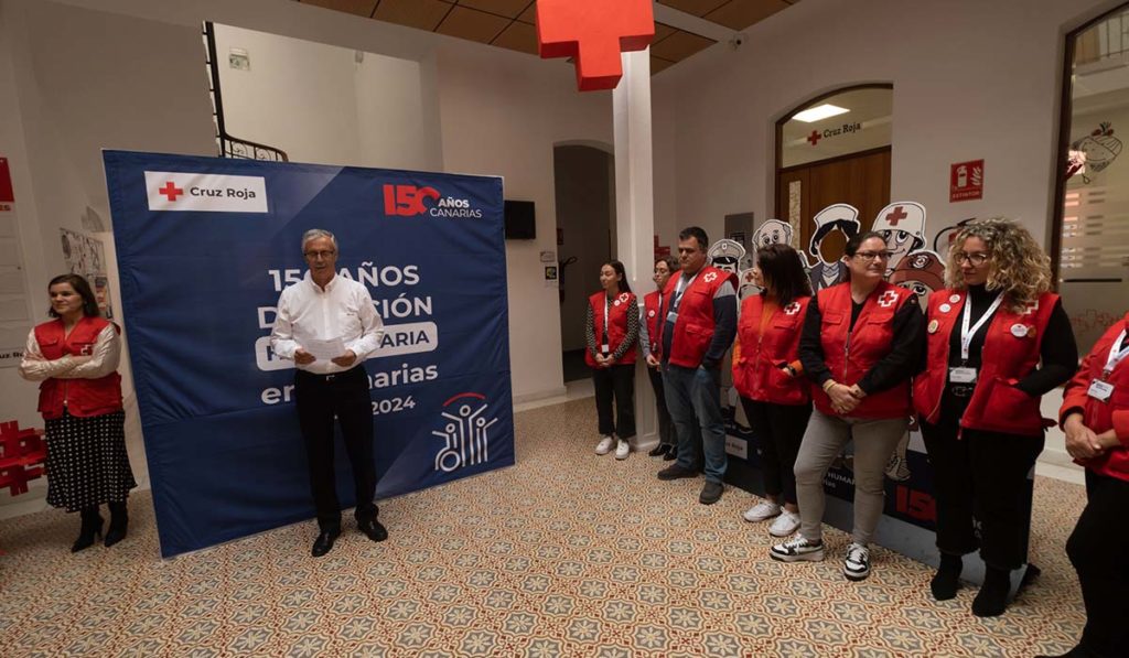 Cruz Roja cumple 150 años volcada con los más desfavorecidos en las Islas