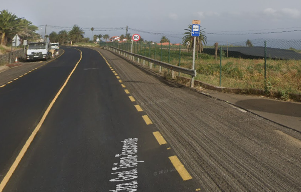 Carretera de Tejina (TF-13), en La Laguna. Cabildo de Tenerife
