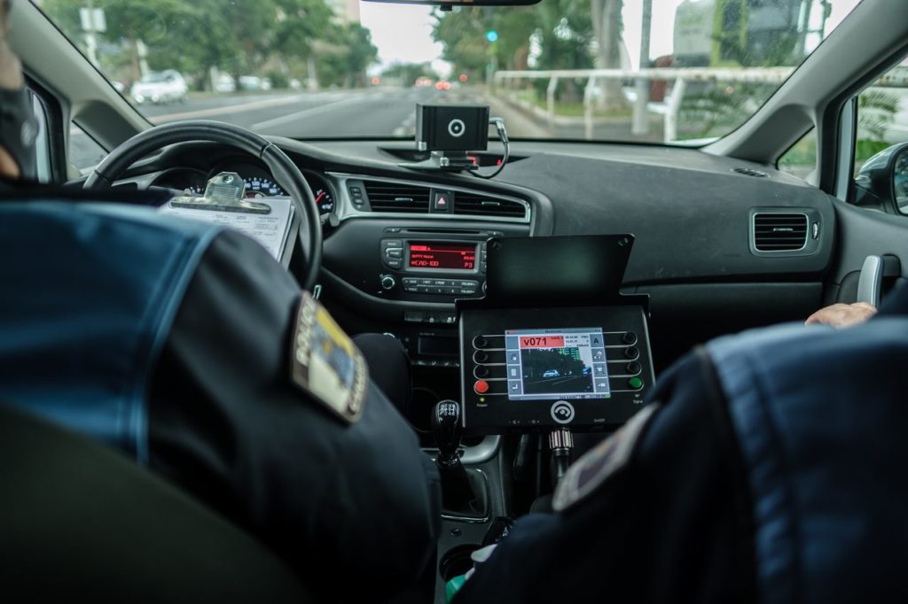 La Policía Local de Santa Cruz tranca a más de 2.700 conductores conduciendo con exceso de velocidad