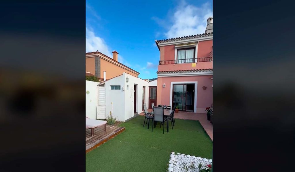 Alquilan un Airbnb en Tenerife y acaban en el jardín de la casa