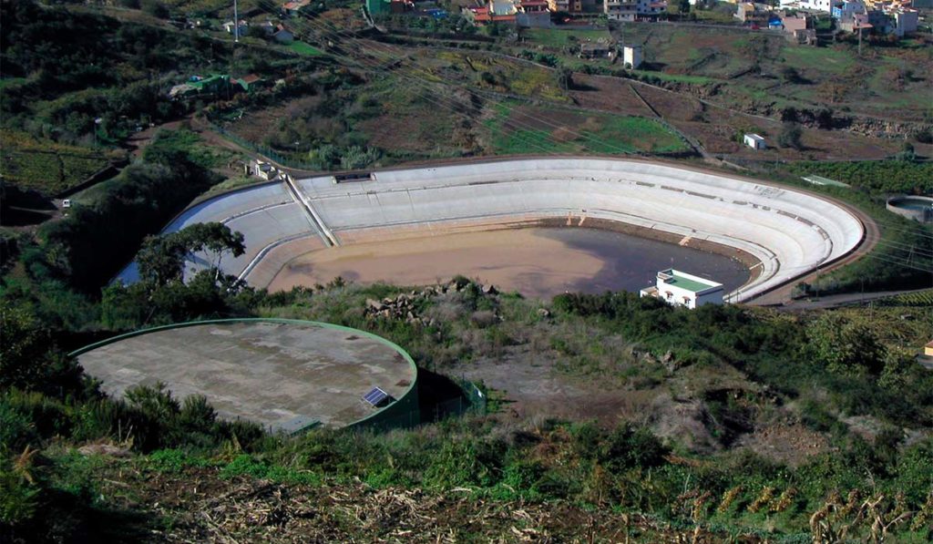 Las balsas de Tenerife presentan un 20% menos de agua que hace un año