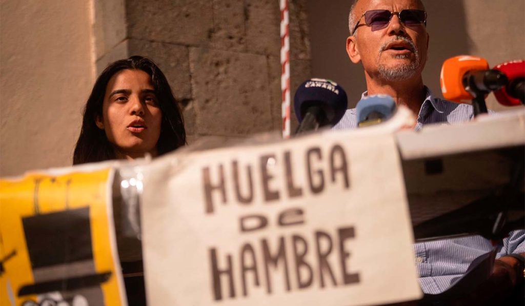 Los activistas de ‘Canarias se agota’ abandonan la huelga de hambre tras 20 días