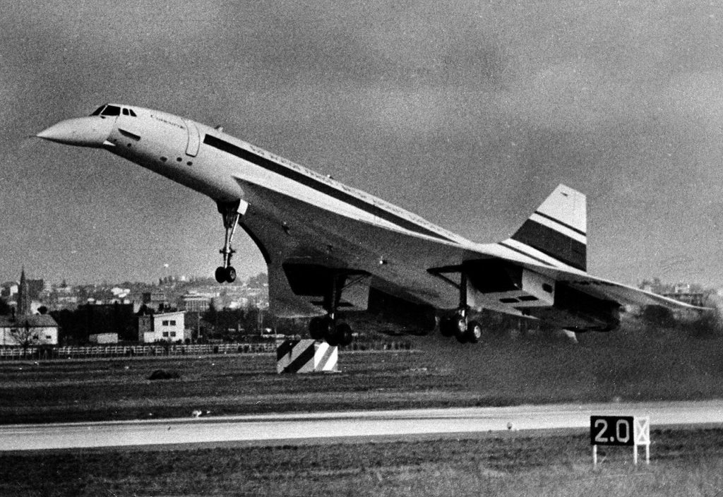 Imagen de archivo del avión Concorde. André Cros