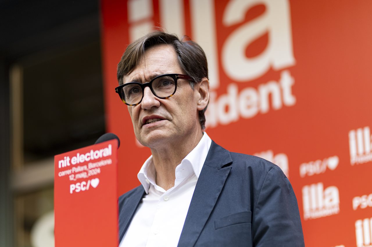 Salvador Illa gana las elecciones en Cataluña y el independentismo cae