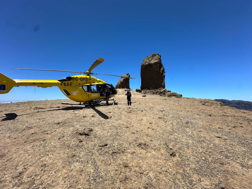 Muere tras precipitarse desde gran altura en el Roque Nublo