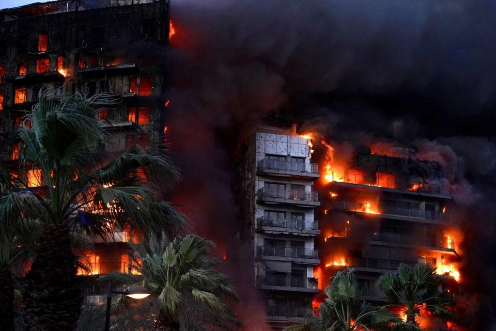 Descubren la causa del terrible incendio de Valencia en el que murieron 10 personas