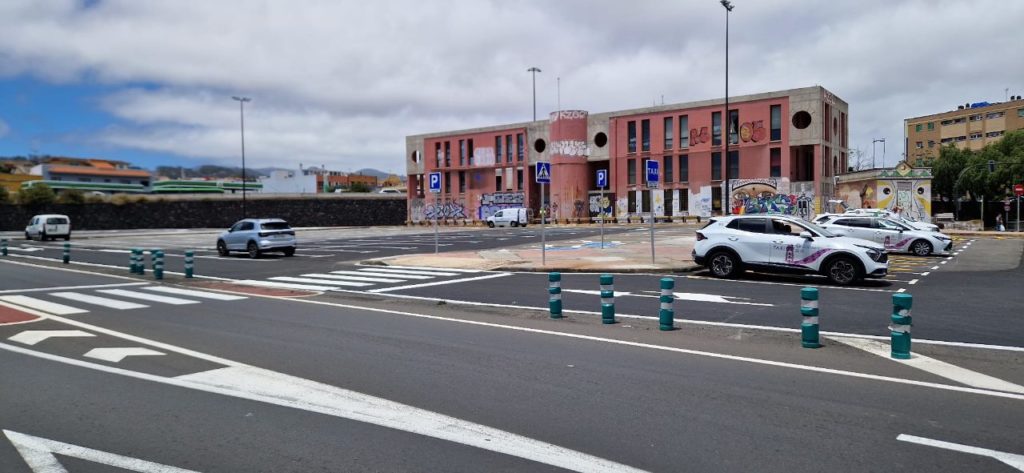 Imagen del Ayuntamiento en redes de la reapertura del aparcamiento. DA