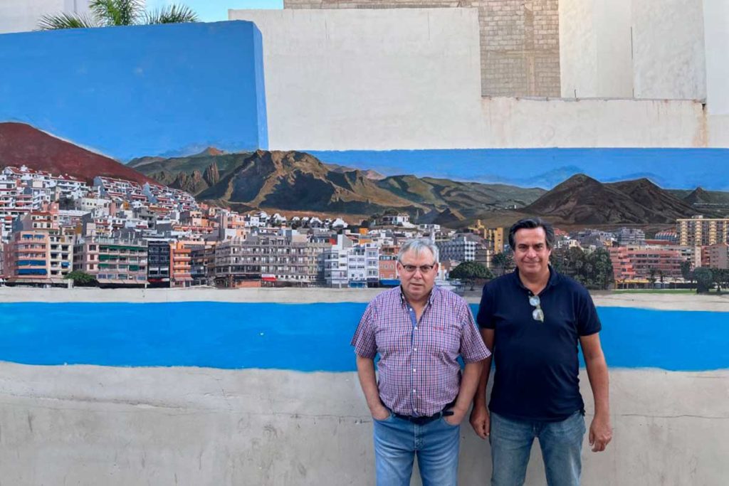 El mural de Los Cristianos: proyectar arte desde una catástrofe