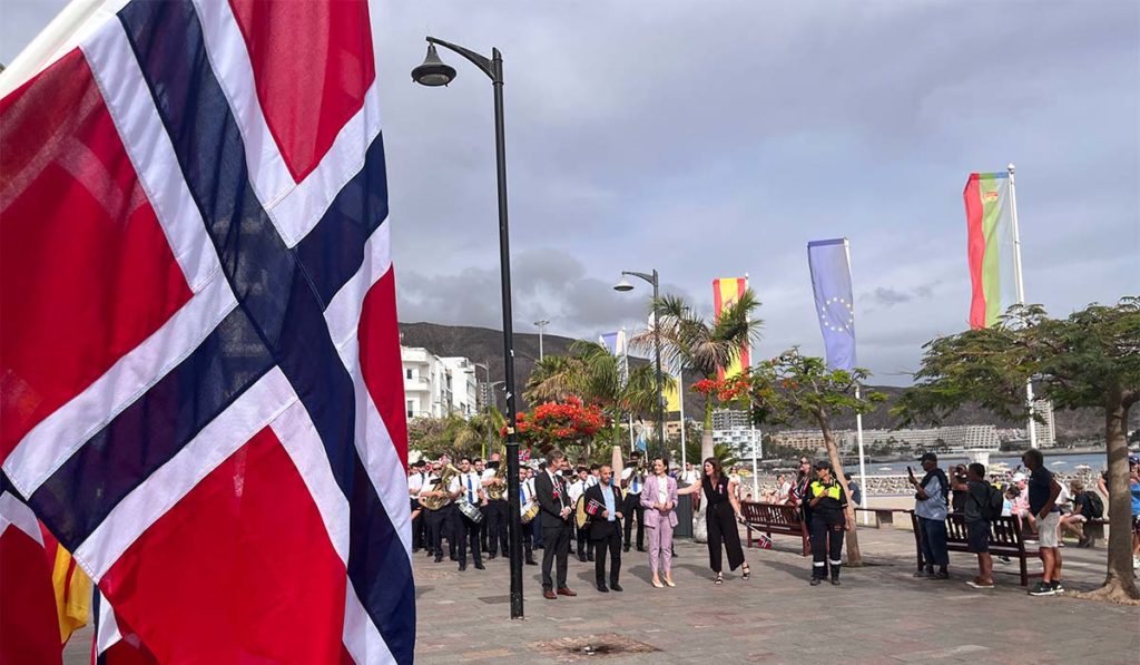 La comunidad noruega celebra su día con un acto en Los Cristianos
