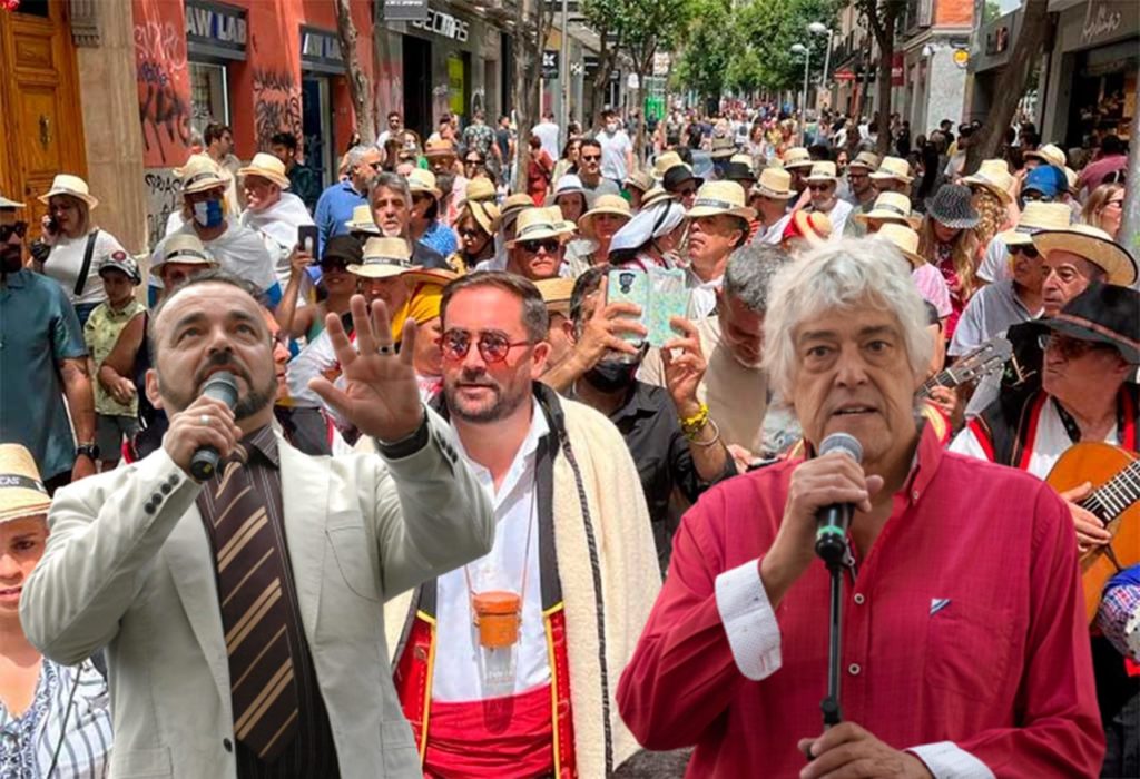 Romería Canaria en Madrid. DA