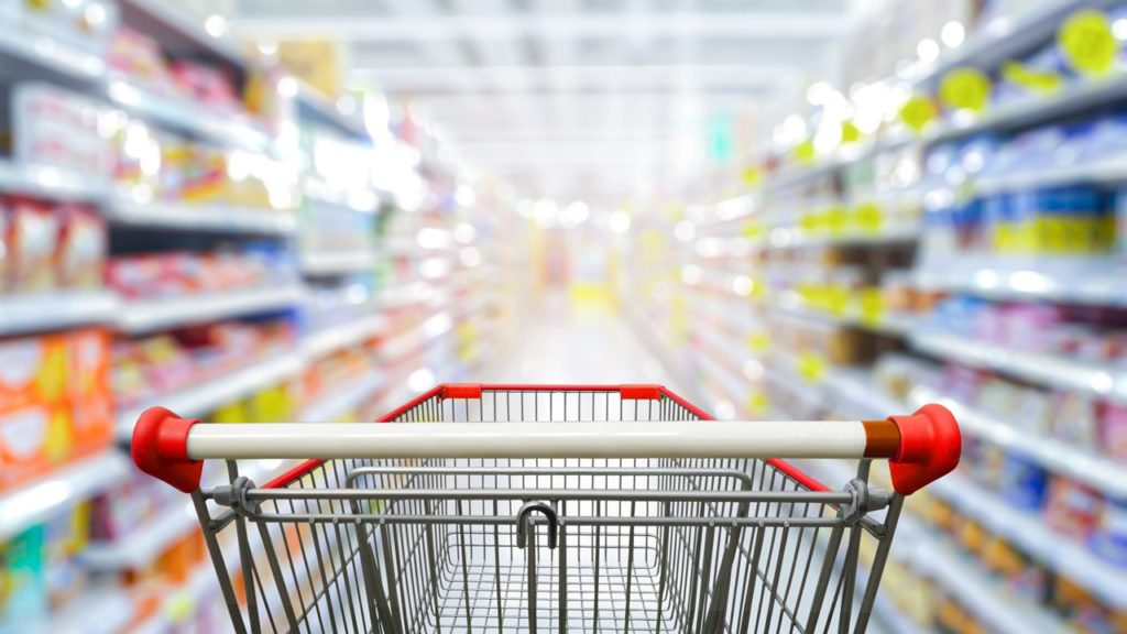 Carrito de supermercado. Shutterstock
