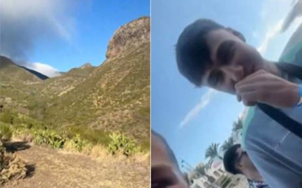 Hacen público el último vídeo en el que aparece Jay Slater, el joven desaparecido en Tenerife