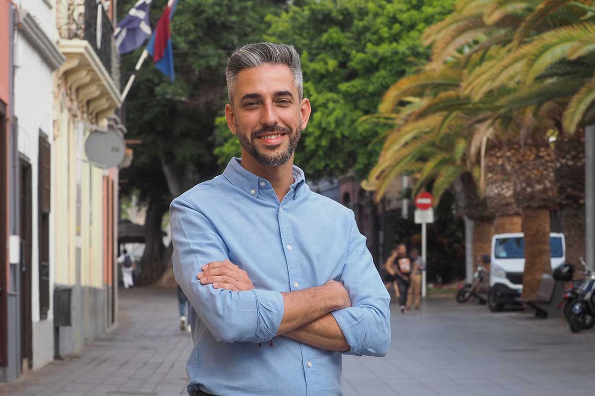Javier Caraballero, concejal de Fiestas de Santa Cruz de Tenerife