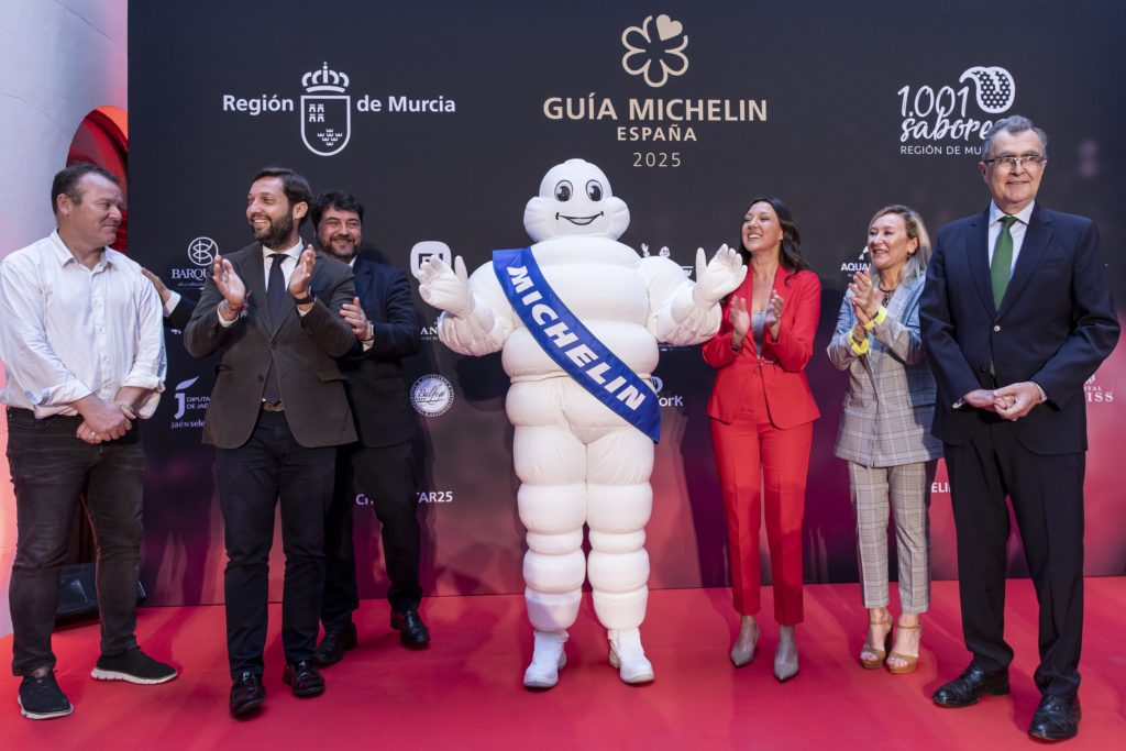 La gala de la Guía Michelin España 2025 se celebra en Murcia