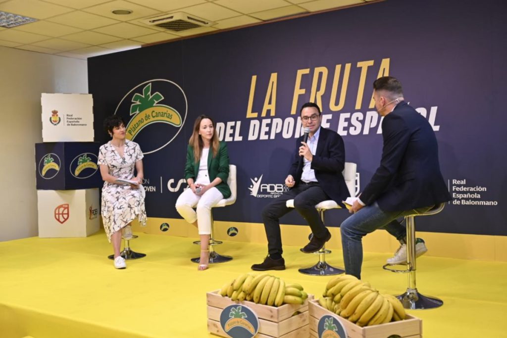 Plátano de Canarias, la fruta del deporte en España