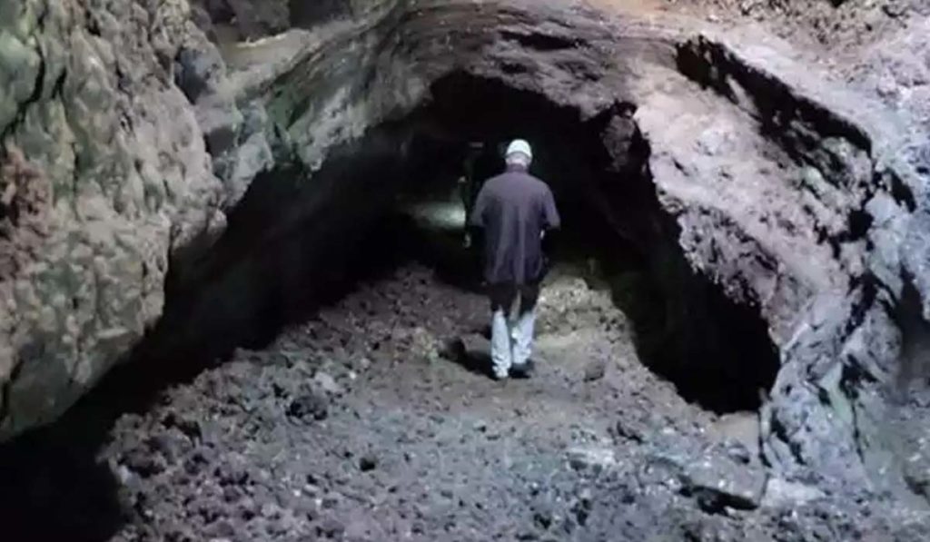 Hallazgo excepcional en un tubo volcánico de Canarias
