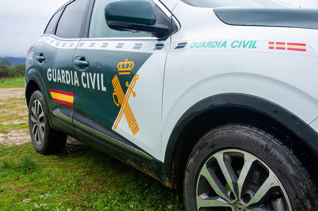 Vehículo de la Guardia Civil. Archivo