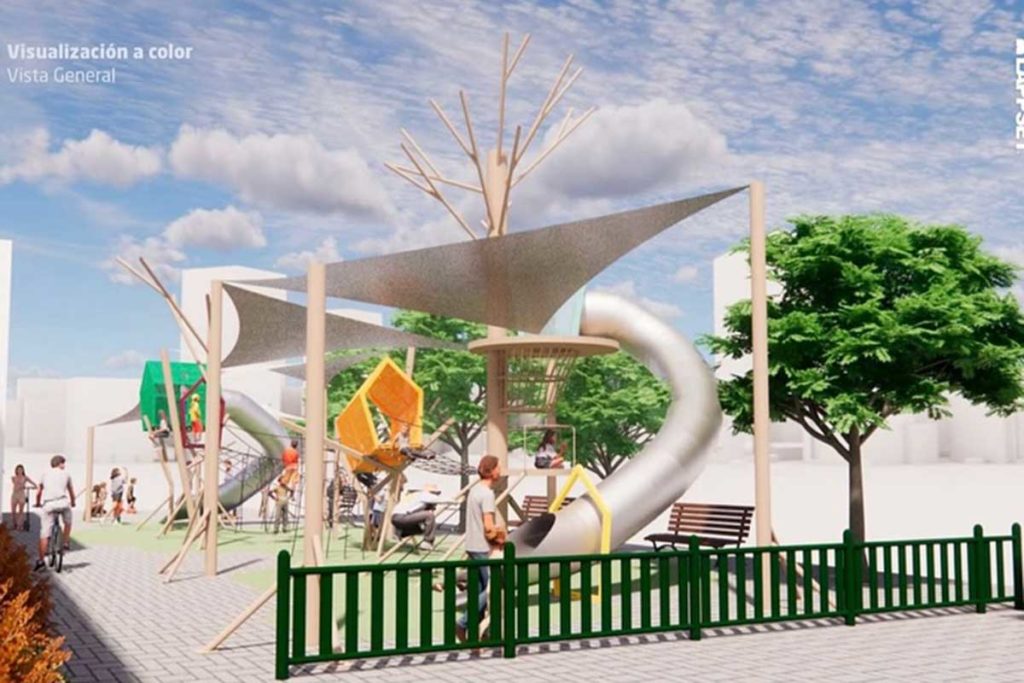 Acusan al Ayuntamiento de Santa Cruz de excluir a niños discapacitados en los parques