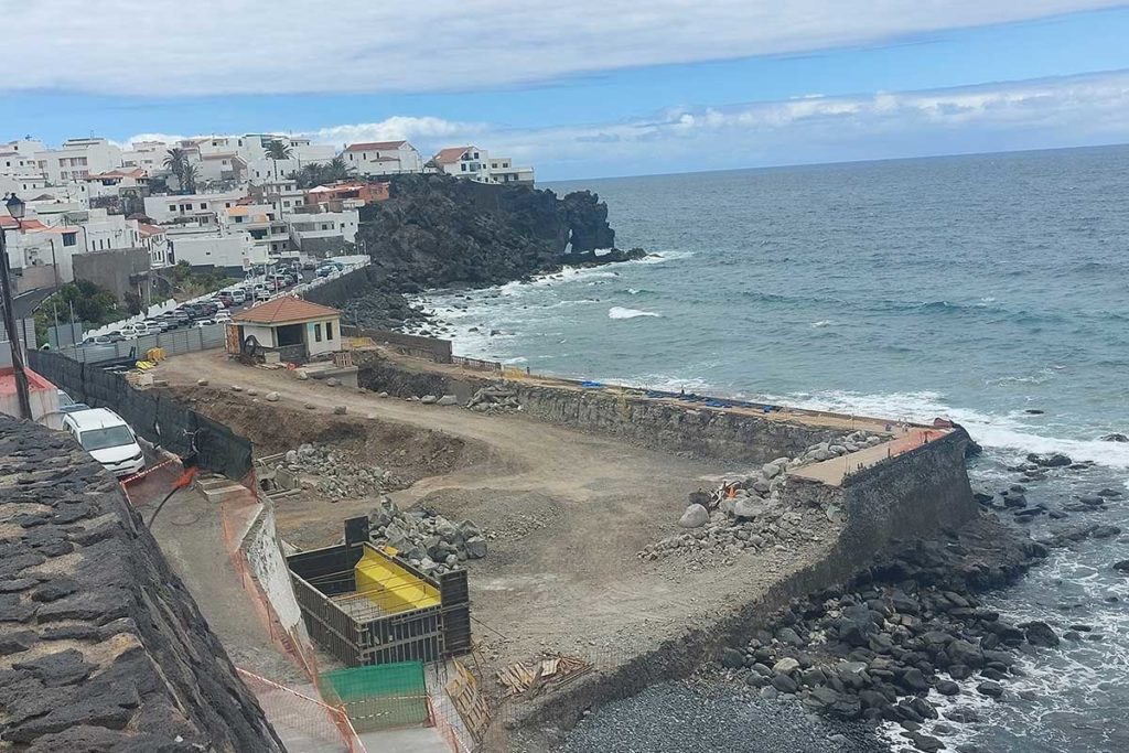El Norte de Tenerife pierde playas y piscinas