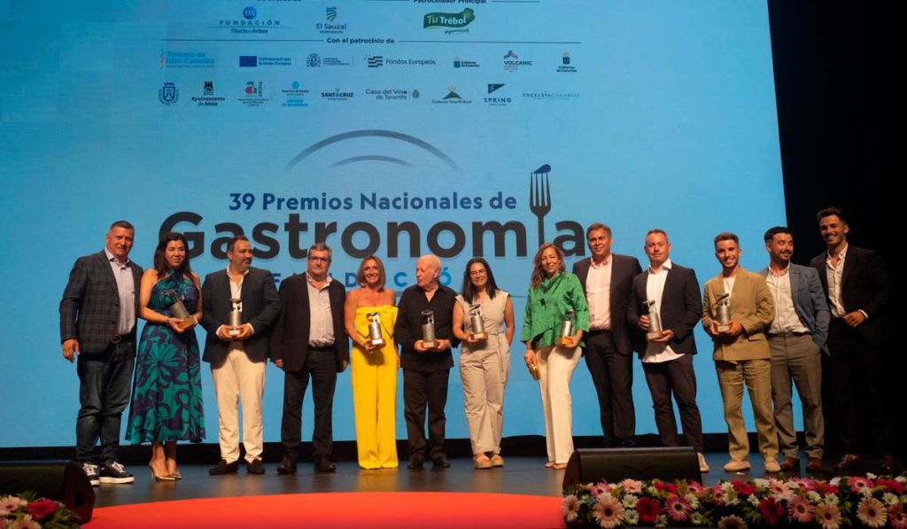 Exitosa Gala de los Premios Nacionales de Gastronomía de la Fundación DIARIO DE AVISOS