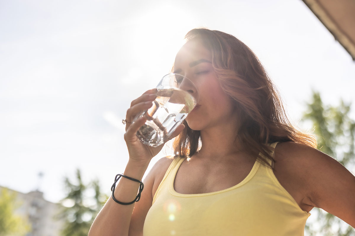Verano, calor, hidratación, agua