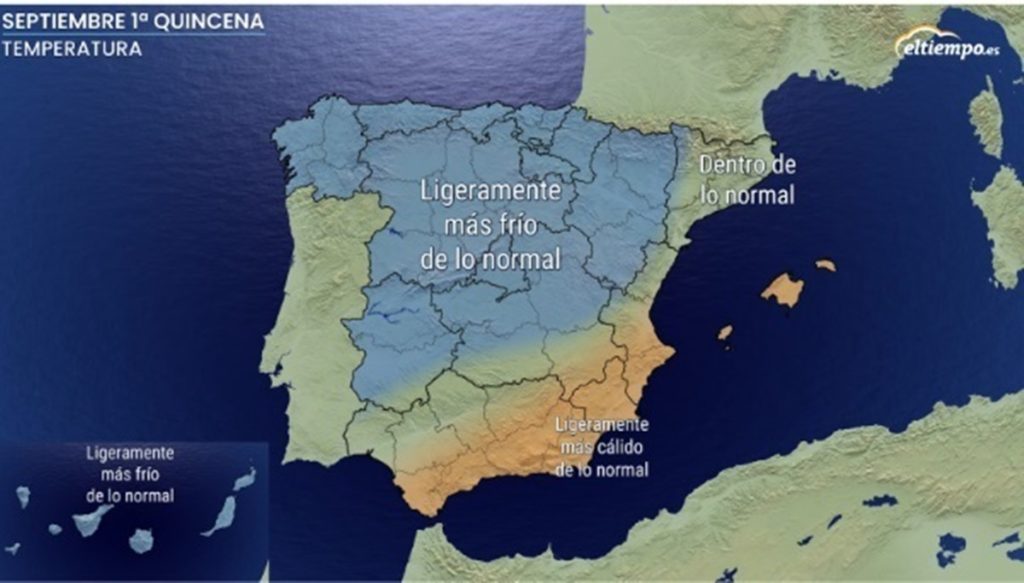 Más frío de lo habitual: así será el otoño en Canarias