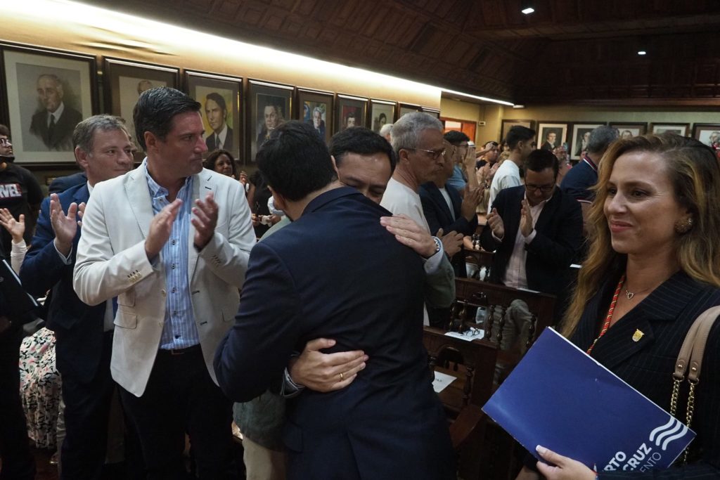 Moción de censura en el Puerto de la Cruz. Sergio Méndez