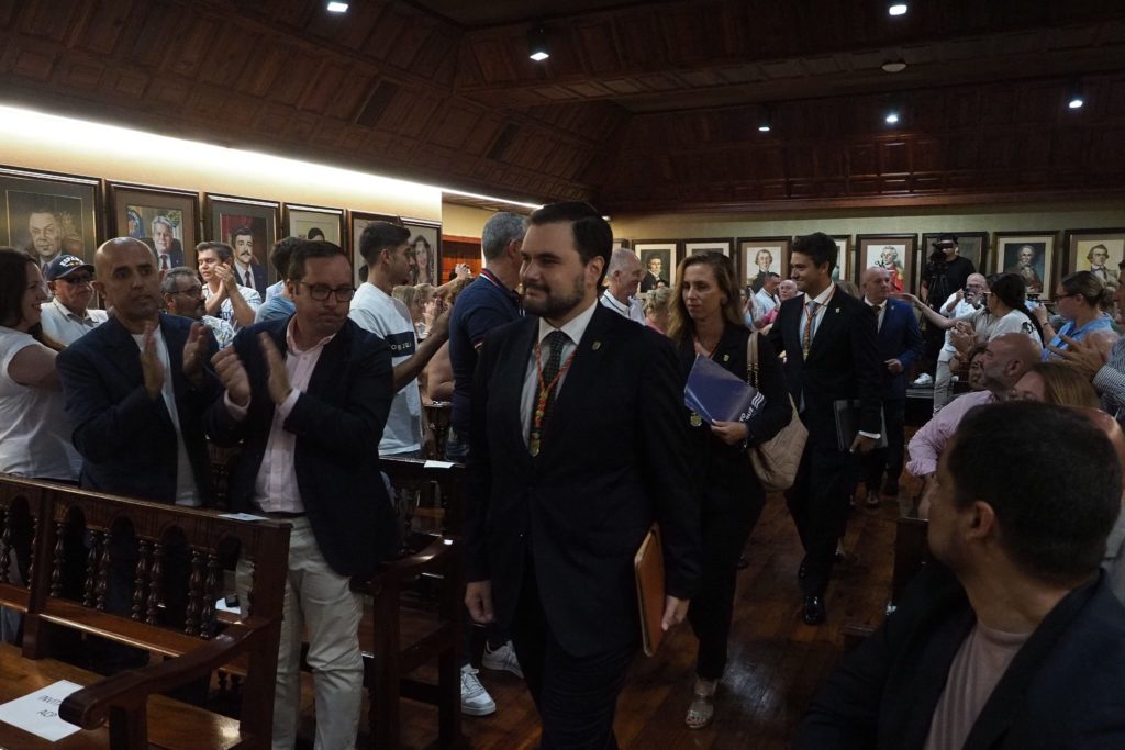 Moción de censura en el Puerto de la Cruz. Sergio Méndez