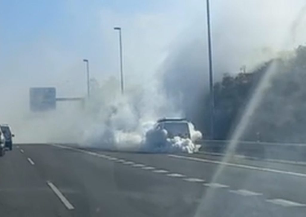 Alarma por una columna de humo en la TF-1