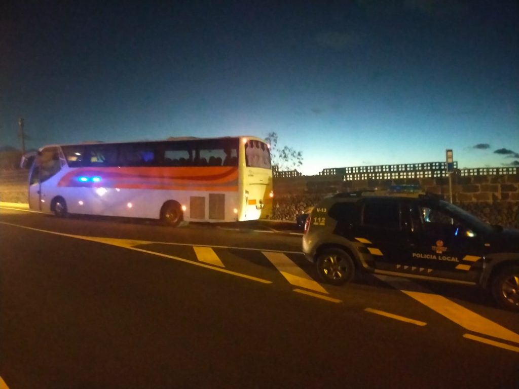 El conductor de una guagua privada da positivo en cocaína y anfetaminas en La Laguna