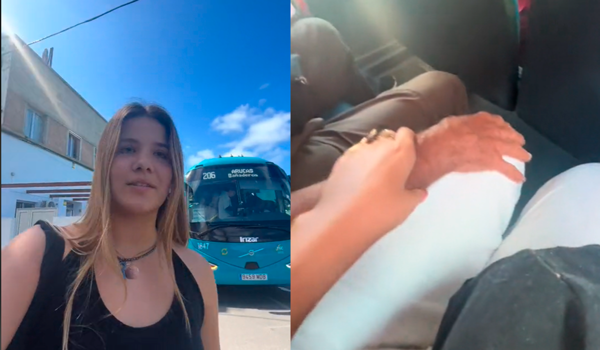 Detenido el hombre de 70 años que agredió sexualmente a una joven en una guagua en Canarias