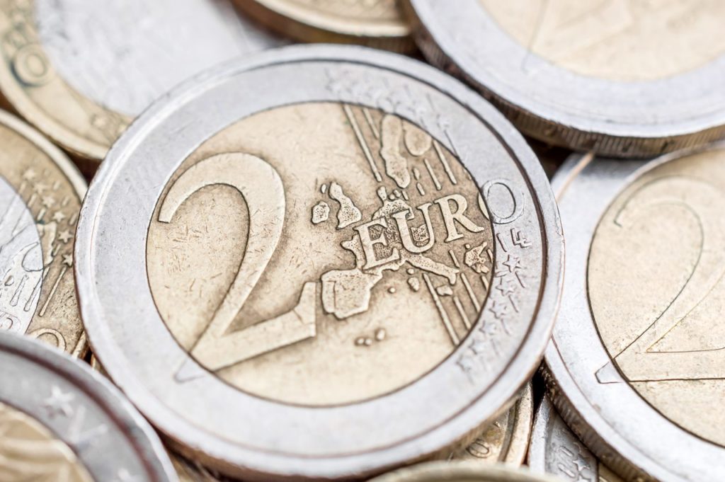 Moneda de 2 euros. DA