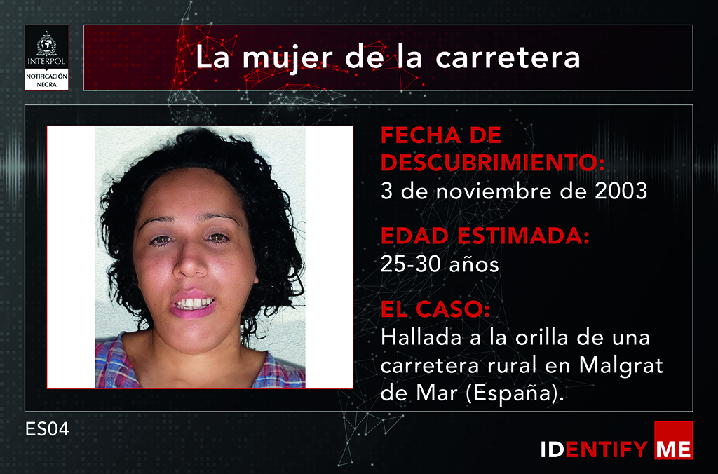 Llamamiento internacional para descubrir la identidad de 46 mujeres fallecidas