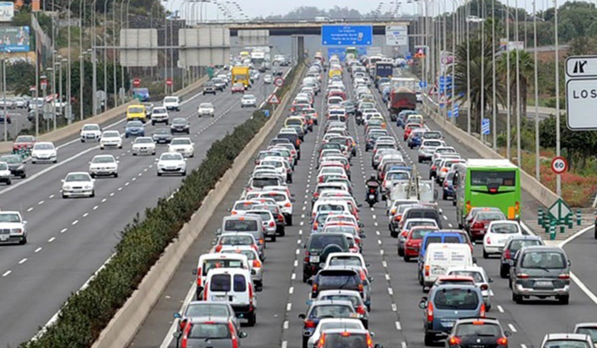 Importantes cambios en la circulación en la autopista TF-5 desde mañana lunes