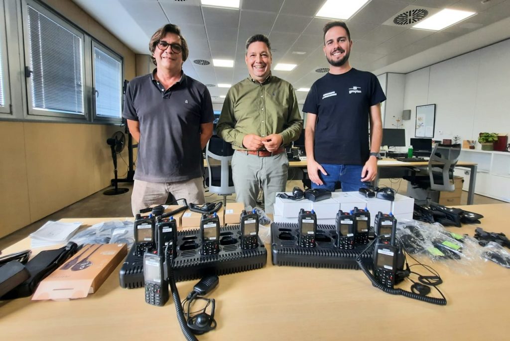 Los nuevos equipos de comunicación Tetra. DA