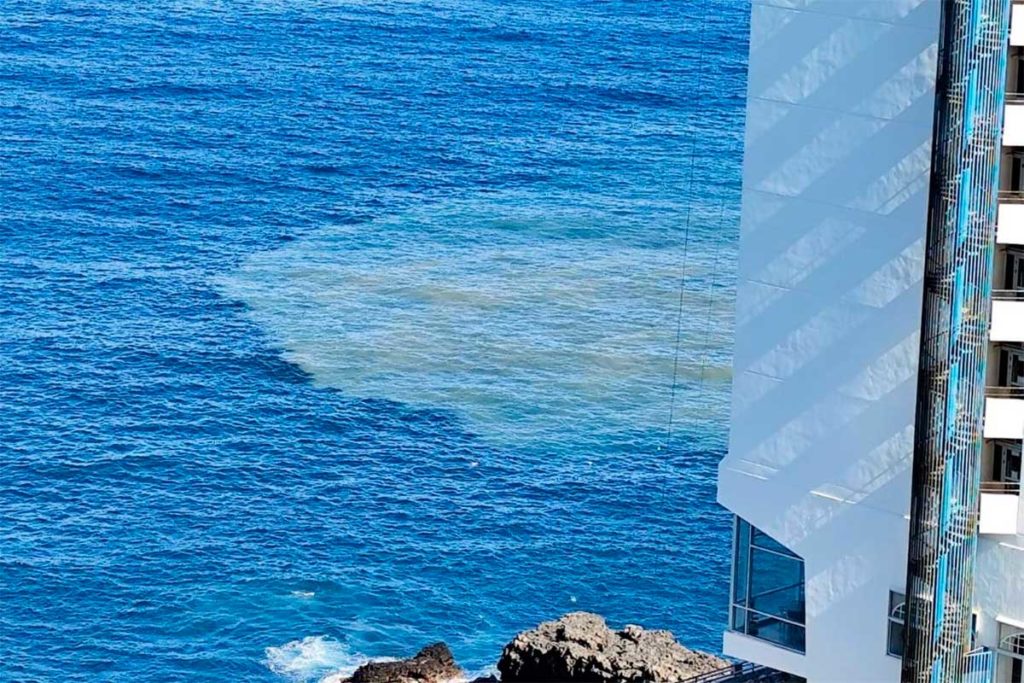 Vertido Punta Brava
