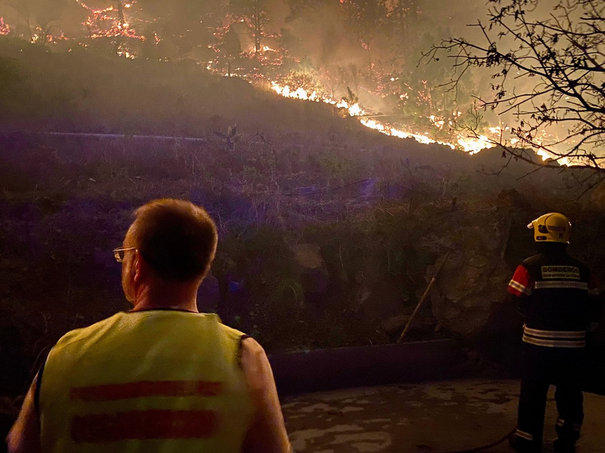 El origen del incendio de La Palma apunta a causas humanas