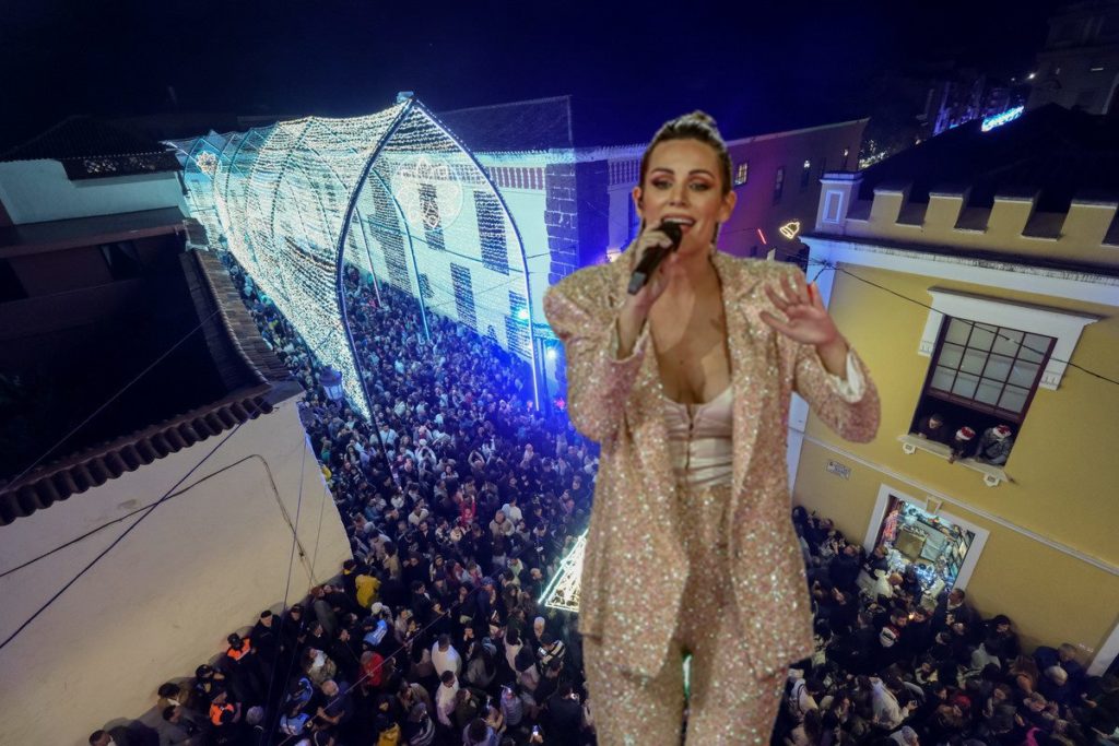 Edurne actuará en el encendido navideño de La Laguna