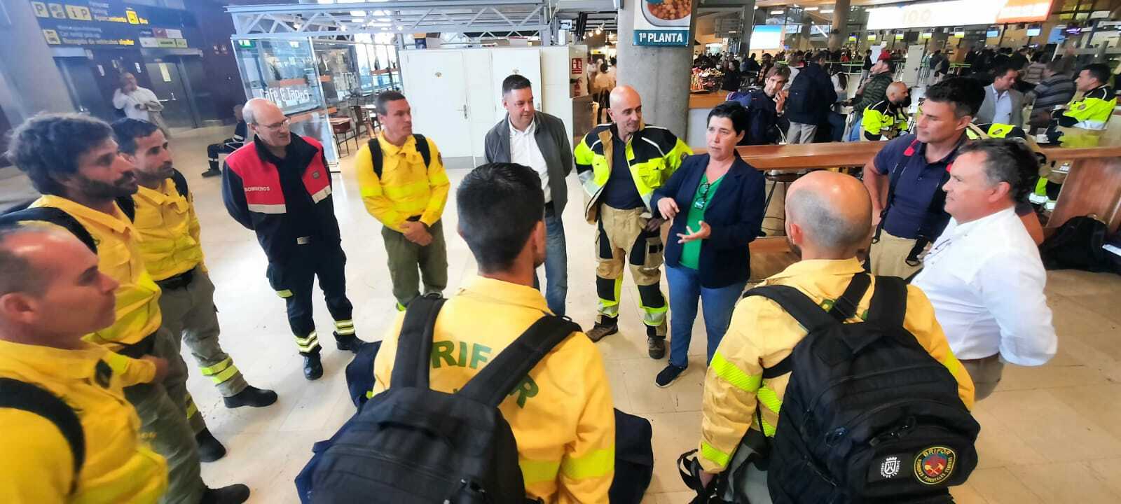 Un nuevo equipo de relevo de Bomberos Tenerife llega hoy Valencia para ayudar por la DANA