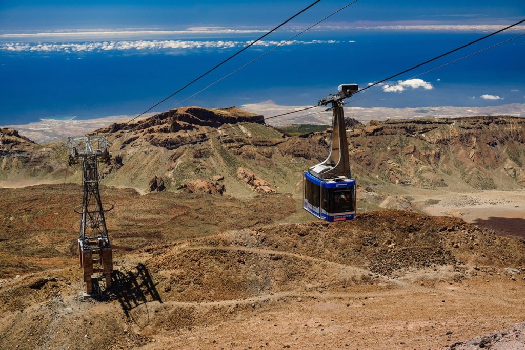 Teleférico del Teide instala un sistema innovadoren el mundo para alimentarse con energías limpias