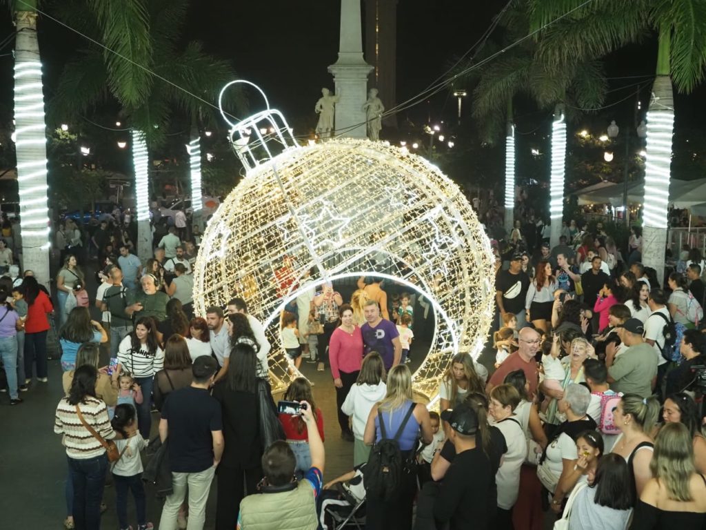 Encendido navideño en Santa Cruz de Tenerife. Sergio Méndez