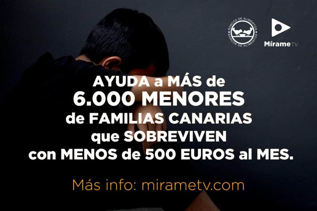 Las ONG hacen un llamado urgente para ayudar a más de 6.000 niños canarios en pobreza severa