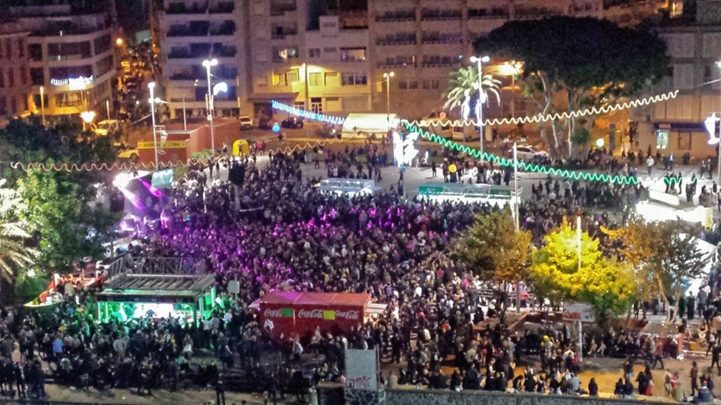 Tenerife despide 2024 al ritmo de las campanadas y la música