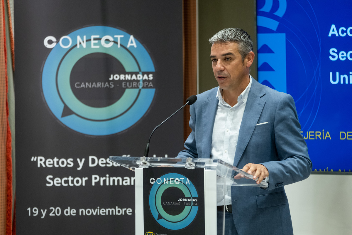 Narvay Quintero, consejero de Agricultura. Fran Pallero