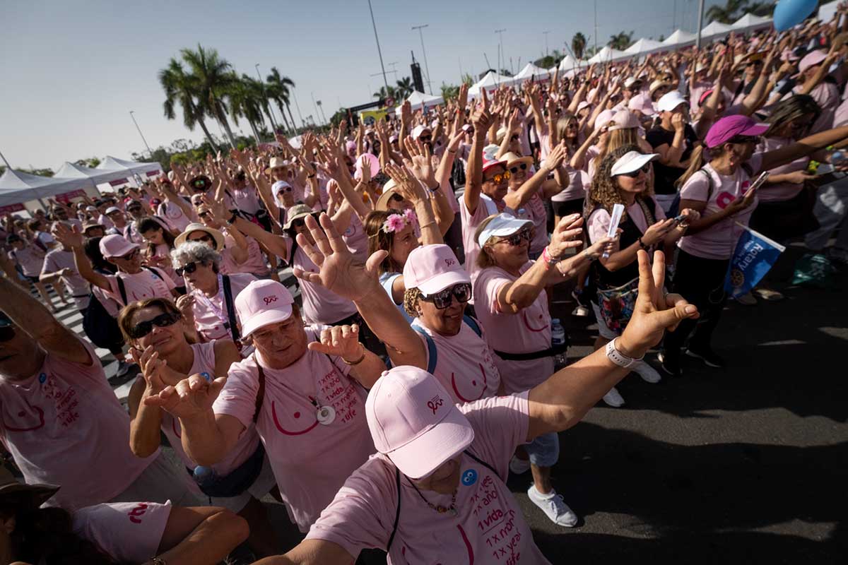 Carrera por la Vida en el sur de Tenerife