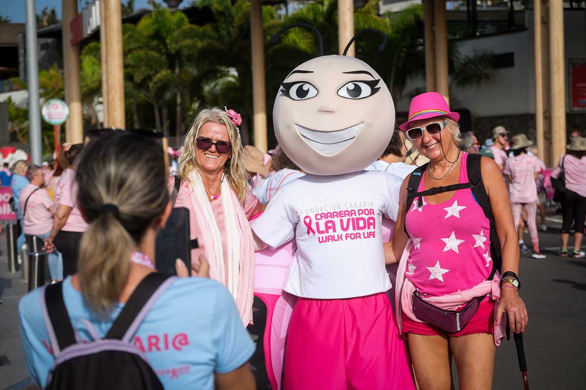 Carrera por la Vida en el sur de Tenerife