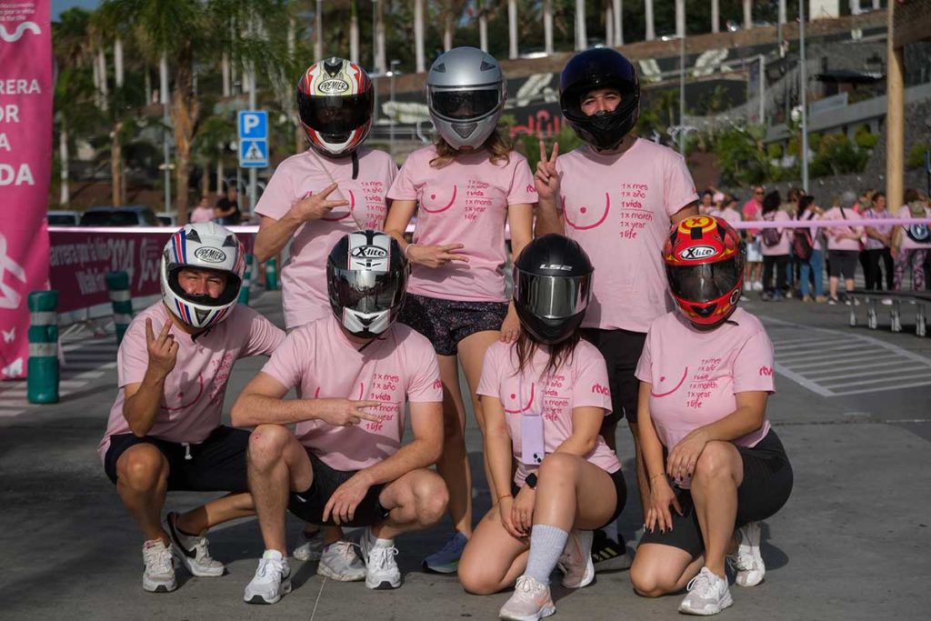 Carrera por la Vida en el sur de Tenerife