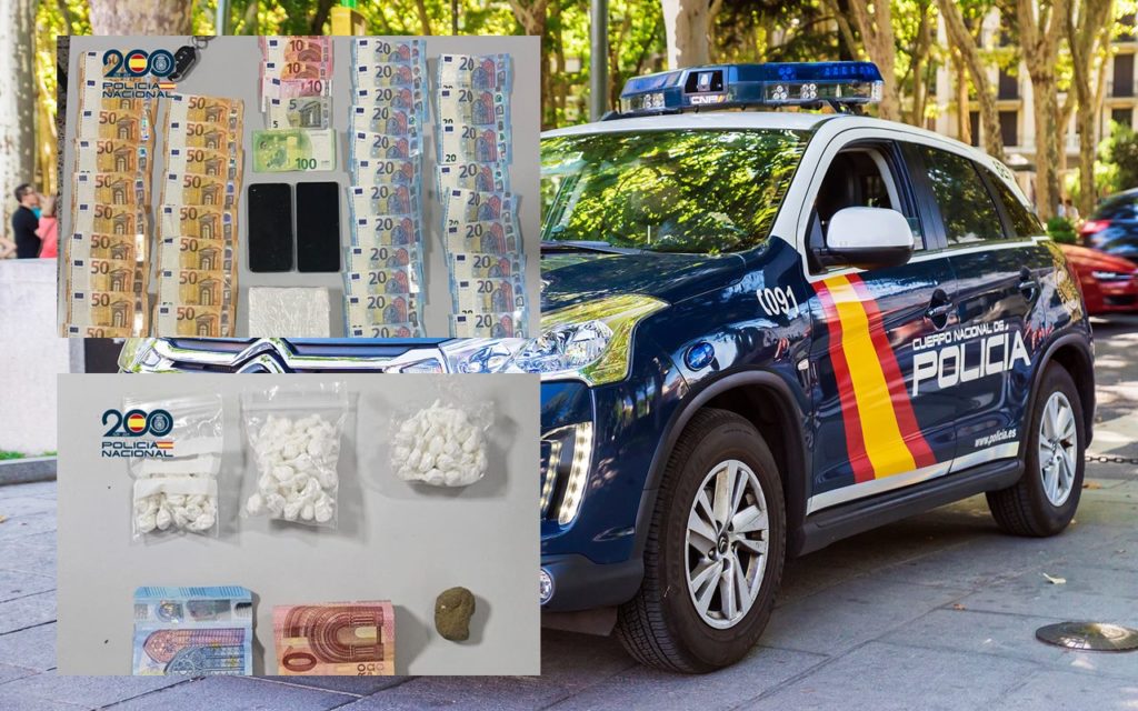 Coche de la Policía Nacional. DA